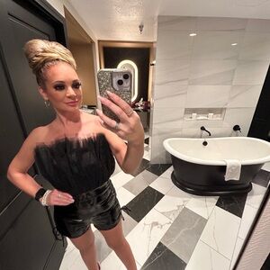 Elegant Black romper size XS